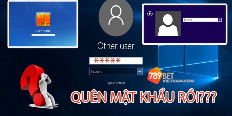 quên mật khẩu 789BET